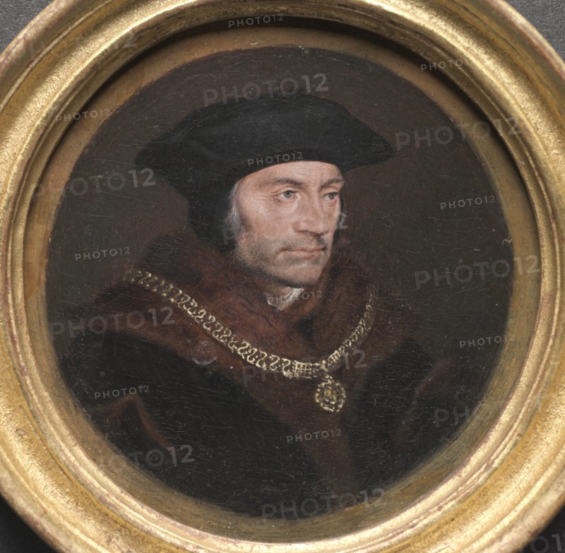 Portrait of Sir Thomas More, 17th century. Creator: Hans Holbein (German, 1497/98-1543), follower of.