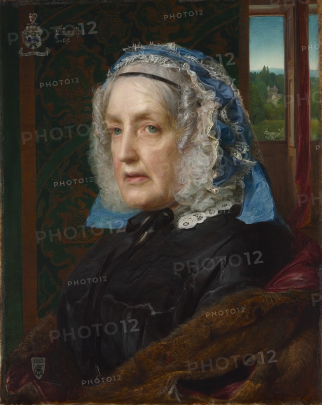 Portrait of Susanna Rose, 1862. Creator: Frederick Sandys (British, 1829-1904).