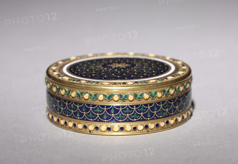 Powder Box (Poudrier), 1779-1780. Creator: Jean-Joseph Barrière (French).