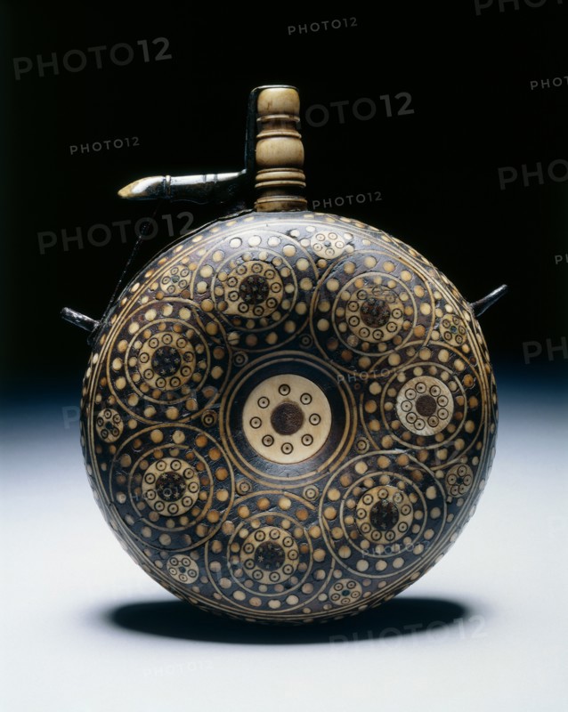 Powder Flask, c. 1620-1650. Creator: Unknown.