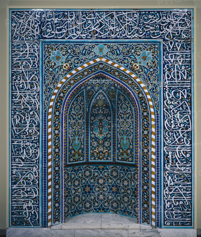 Prayer Niche (Mihrab), early 1600s. Creator: Unknown.