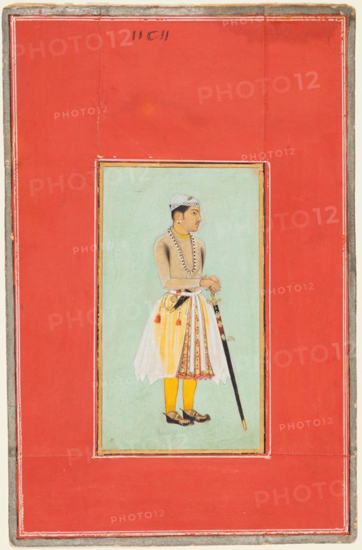 Prince Suraj Singh Rathor of Bikaner, 1611-13. Creator: Unknown.