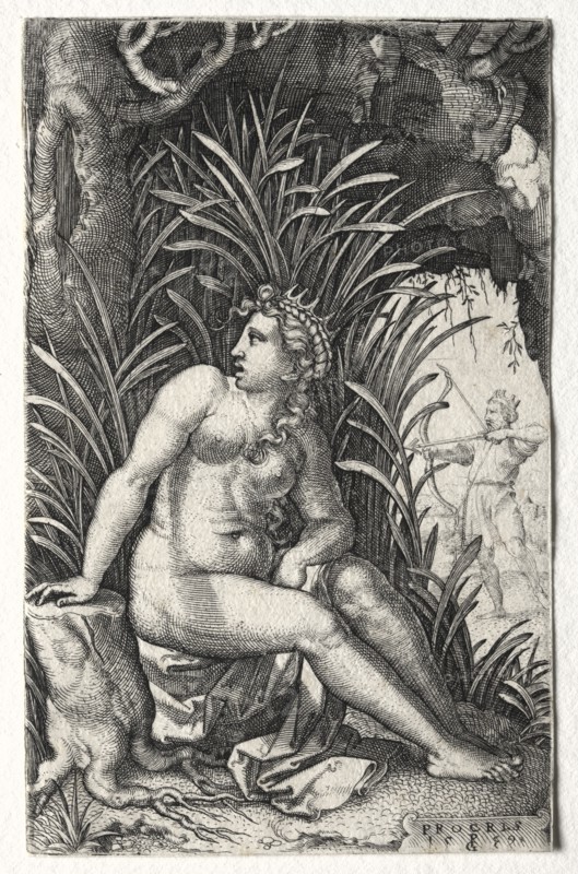 Procris, 1539. Creator: Georg Pencz (German, c. 1500-1550).