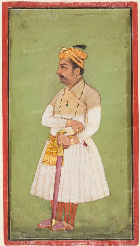 Raja Hari Sen of Mandi (r. 1604-1623-37), c. 1650. Creator: Unknown.