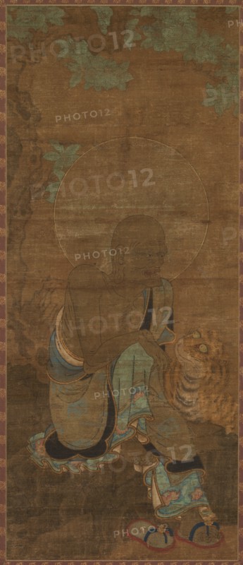 Rakkan (Arhat), 1300s. Creator: Unknown.