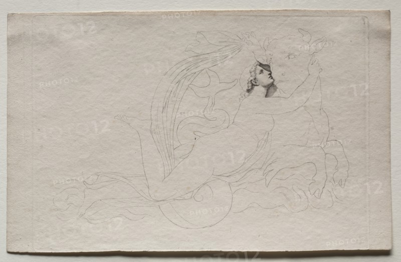 Rape of Europa, c. 1800. Creator: Pierre-Paul Prud'hon (French, 1758-1823).