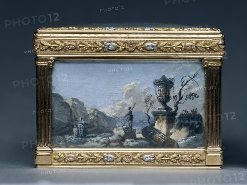 Rectangular Box, c. 1840-1850. Creator: Alexandre Leferre (French).