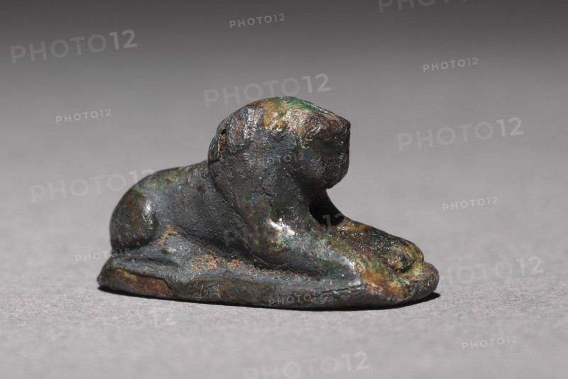 Recumbent Lion Bead, 1980-1801 BC. Creator: Unknown.