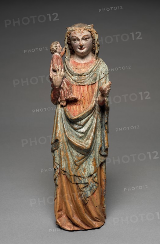 Reliquary Statuette of the Virgin and Child, c. 1330. Creator: Unknown.