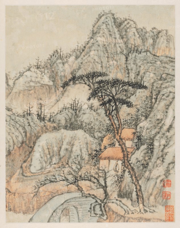 Reminiscences of Qinhuai River, 1642-1707. Creator: Shitao (Chinese, 1642-1707).