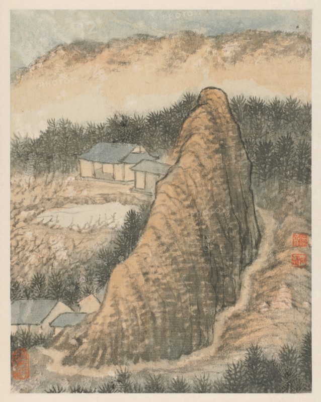 Reminiscences of Qinhuai River, 1642-1707. Creator: Shitao (Chinese, 1642-1707).