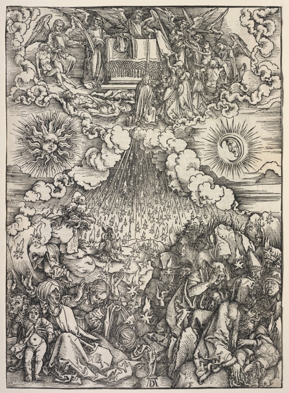 Revelation of St. John: Opening of the Sixth Seal, 1511. Creator: Albrecht Dürer (German, 1471-1528).