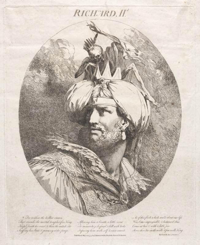 Richard II, 1775. Creator: John Hamilton Mortimer (British, 1740-1779).