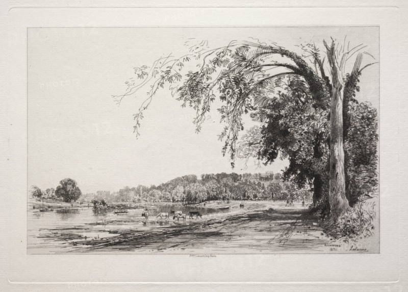 Richmond, 1871. Creator: Maxime Lalanne (French, 1827-1886); Françoise Lienard, Paris.