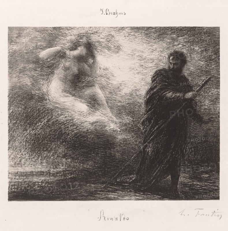 Rinaldo, 1881. Creator: Henri Fantin-Latour (French, 1836-1904).