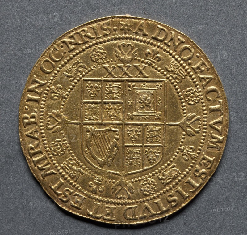 Rose Ryal (reverse), 1619-1620. Creator: Unknown.
