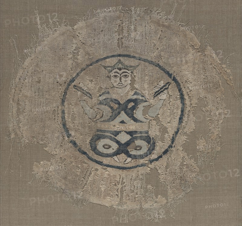 Roundel with seated prince, 1000s. Creator: Unknown.