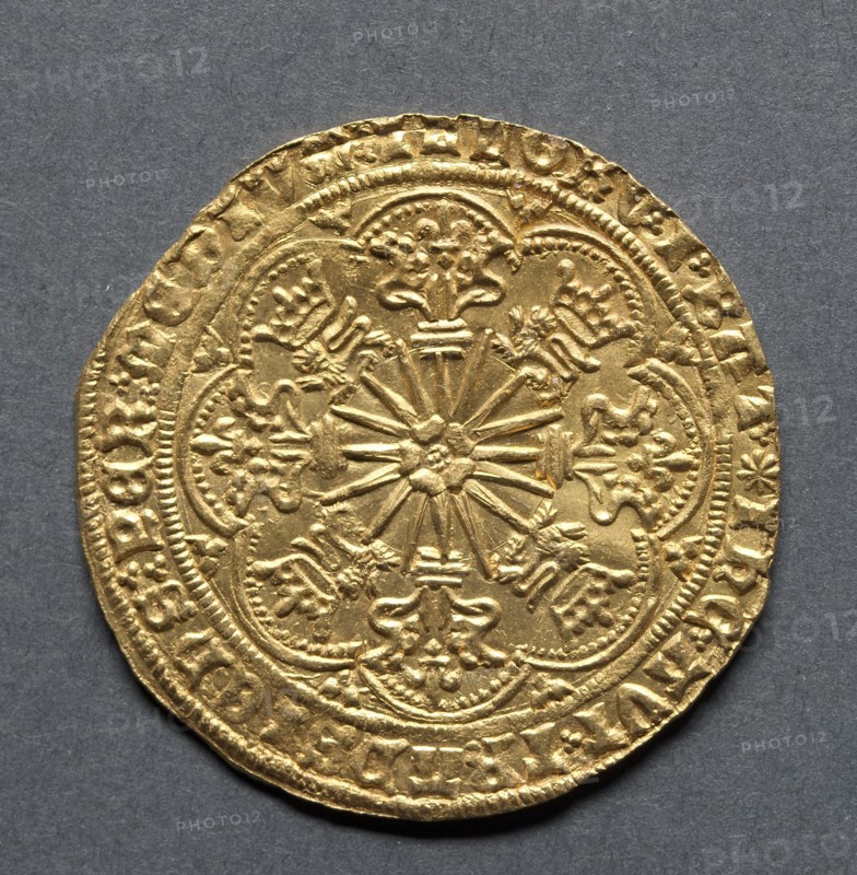 Ryal (reverse), 1464/5-1470. Creator: Unknown.