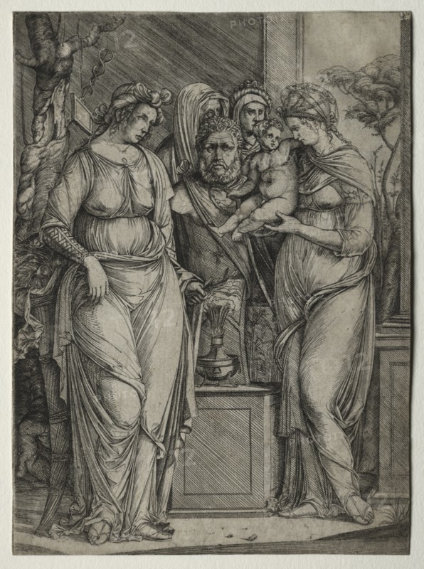 Sacrifice of Priapus. Creator: Jacopo de' Barbari (Italian, 1440/50-before 1515).