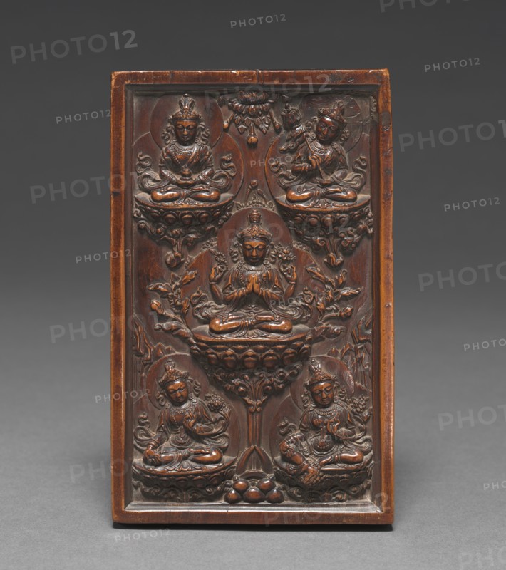 Sadaksari-Lokesvara Mandala, c. 1475-1525. Creator: Unknown.