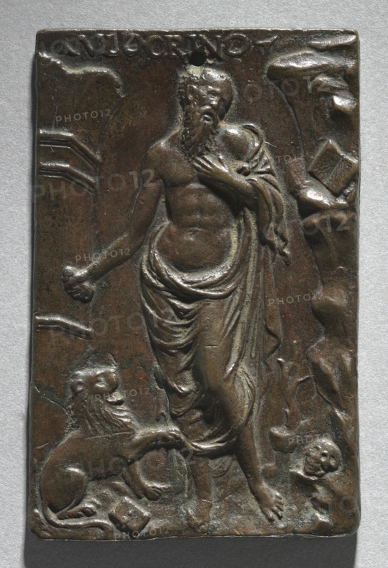 Saint Jerome, 1500s. Creator: Ulocrino (Italian), cast after a model by.