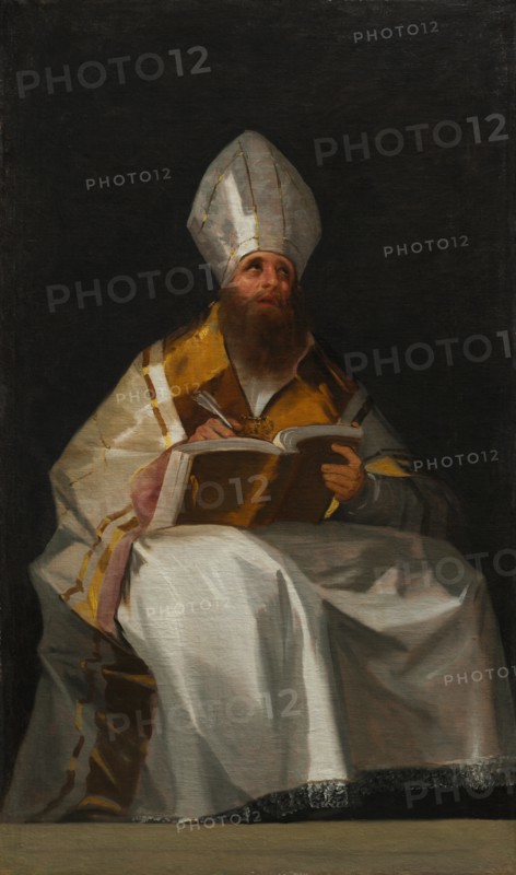 Saint Ambrose, c. 1796-1799. Creator: Francisco de Goya (Spanish, 1746-1828).