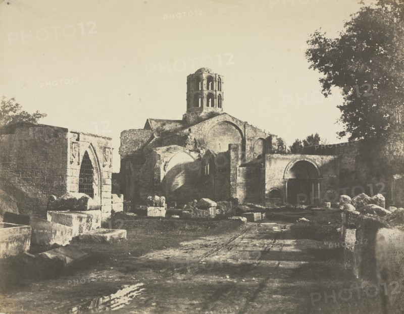 Saint-Honorat, Prés dArles, 1853. Creator: Édouard Baldus (French, 1813-1889).