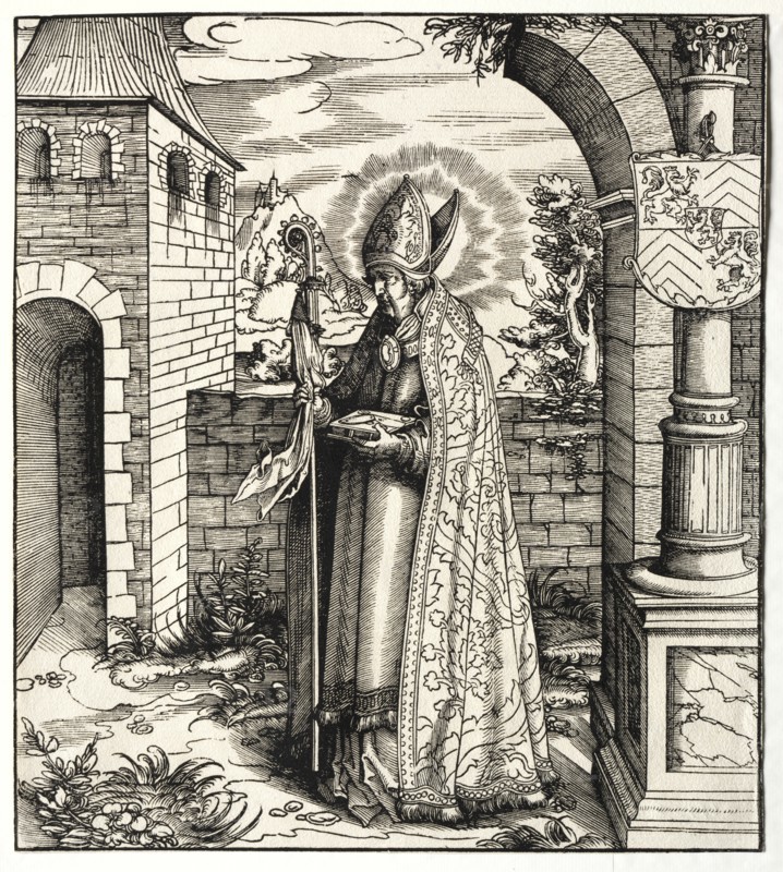 Saints Connected with the House of Hapsburg: A General Account of the Ancestry.... Creator: Leonhard Beck (German, c. 1480-1542).