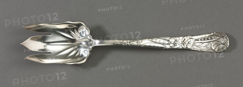 Salad Fork (Pattern "Vine"), c. 1872-80. Creator: Tiffany & Co. (American, New York, est. 1837).