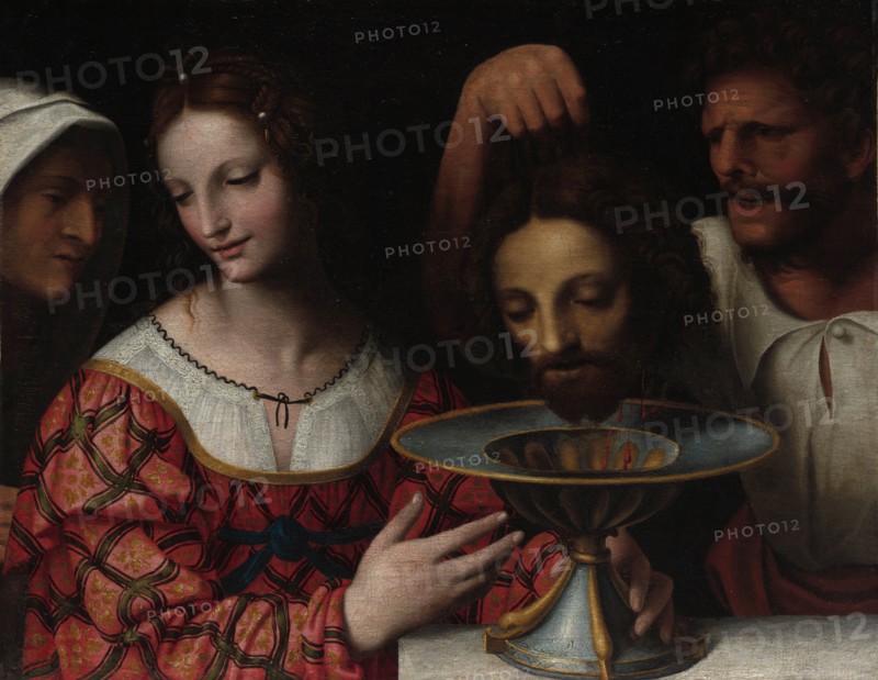 Salome with the Head of Saint John the Baptist, 1500s or later. Creator: Bernardino Luini (Italian, c. 1480-c. 1532), follower of.