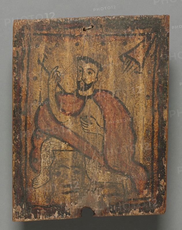San Geronimo: santo de retablo, 1600s-1700s. Creator: Unknown.