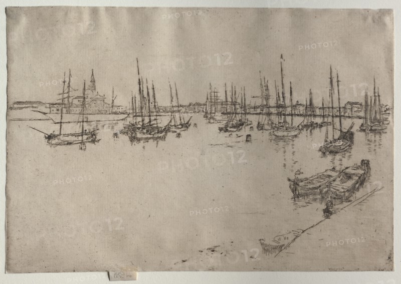 San Giorgio, Venice, 1886. Creator: James McNeill Whistler (American, 1834-1903).