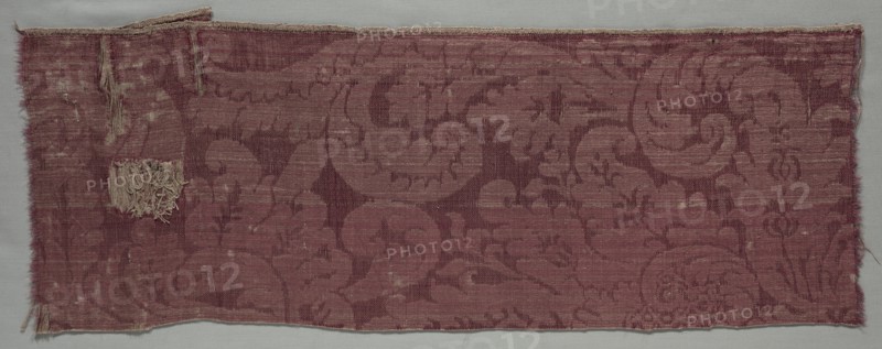 Satin Textile, late 1600s. Creator: Unknown.