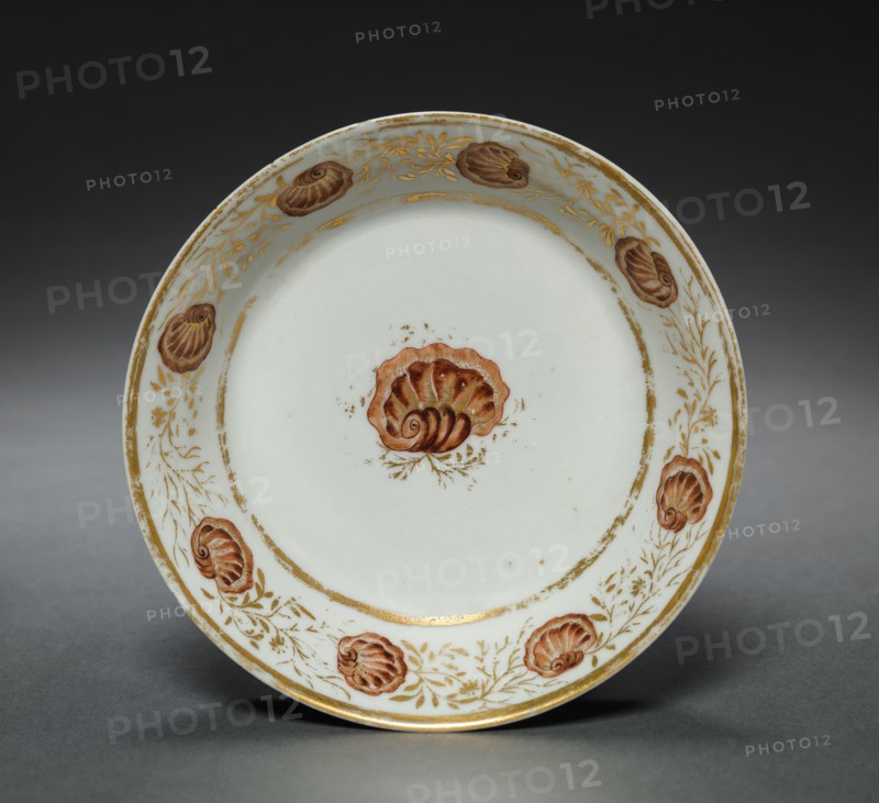 Saucer from Oliver Wolcott, Jr. Tea Service (1 of 6), 1785-1805. Creator: Unknown.