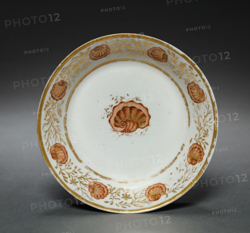 Saucer from Oliver Wolcott, Jr. Tea Service (5 of 6), 1785-1805. Creator: Unknown.