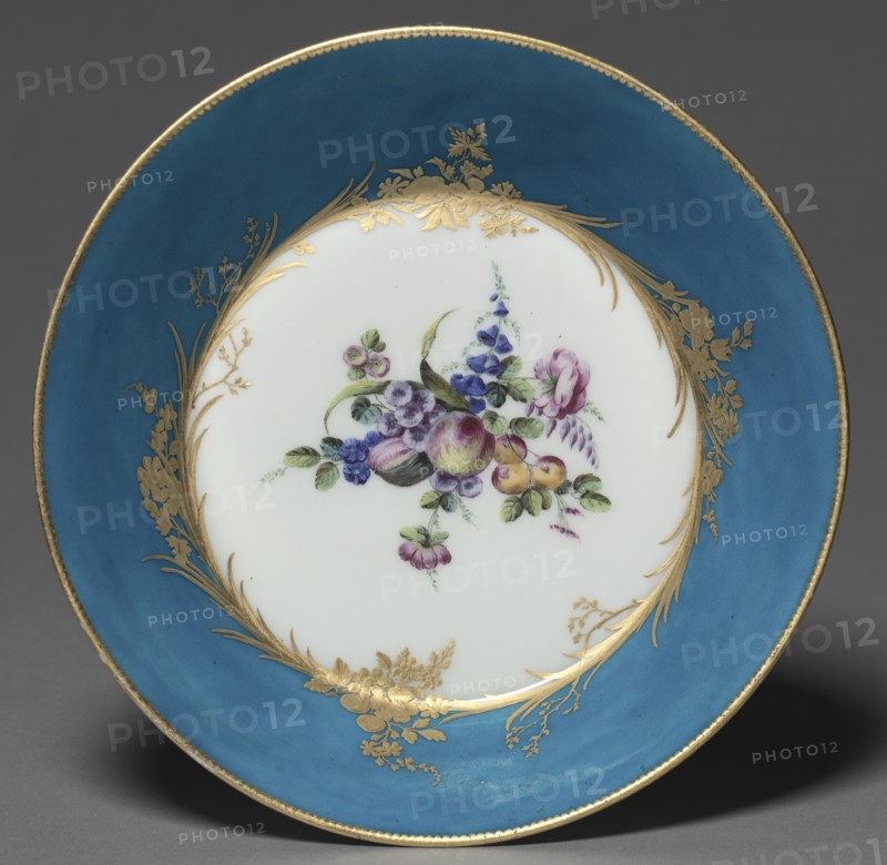 Saucer, 1753. Creator: Vincennes Factory (French); Jean Jacques Siou (French), probably by.