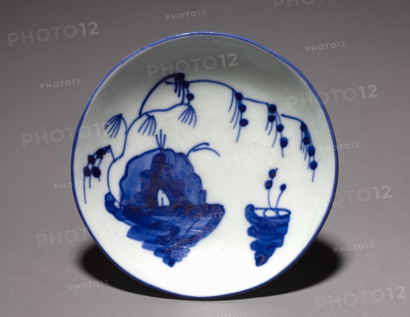 Saucer, 1800s ?. Creator: Chantilly Porcelain Factory (French).