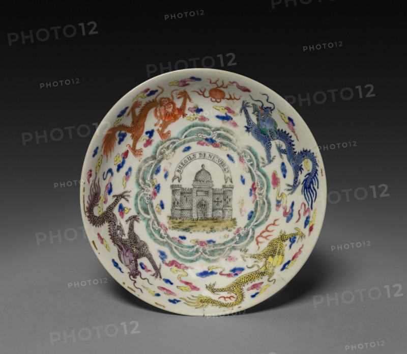 Saucer, c. 1750. Creator: Unknown.