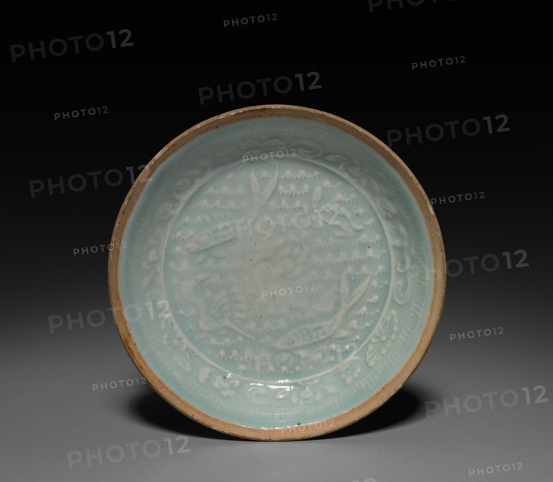 Saucer: Qingbai ware, 13th-14th Century. Creator: Unknown.