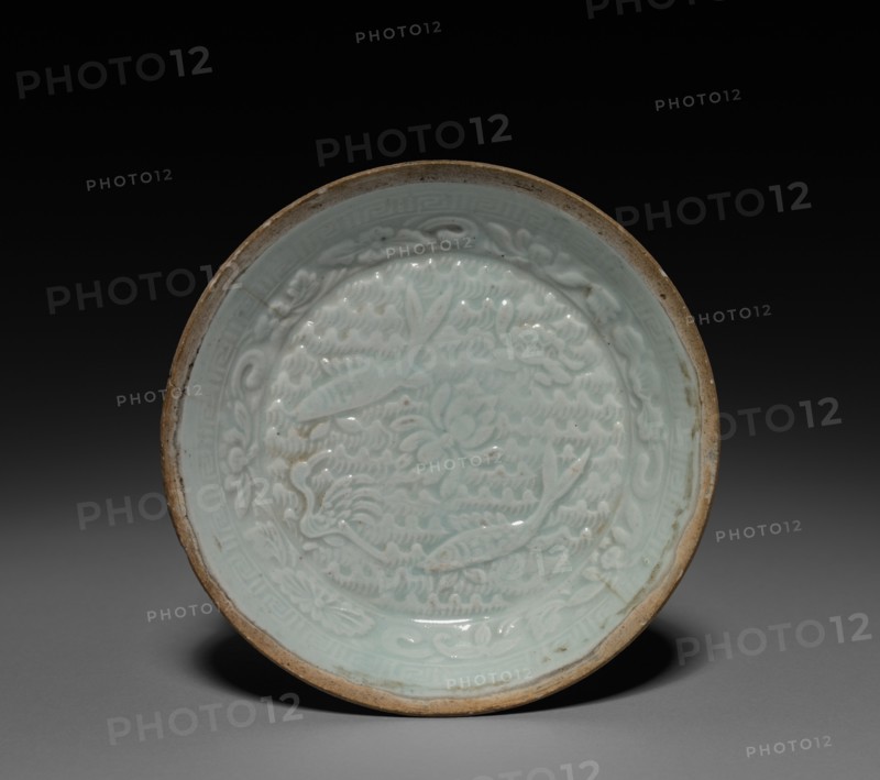 Saucer: Qingbai ware, 13th-14th Century. Creator: Unknown.
