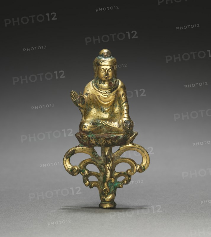 Seated Buddha, 600s. Creator: Unknown.