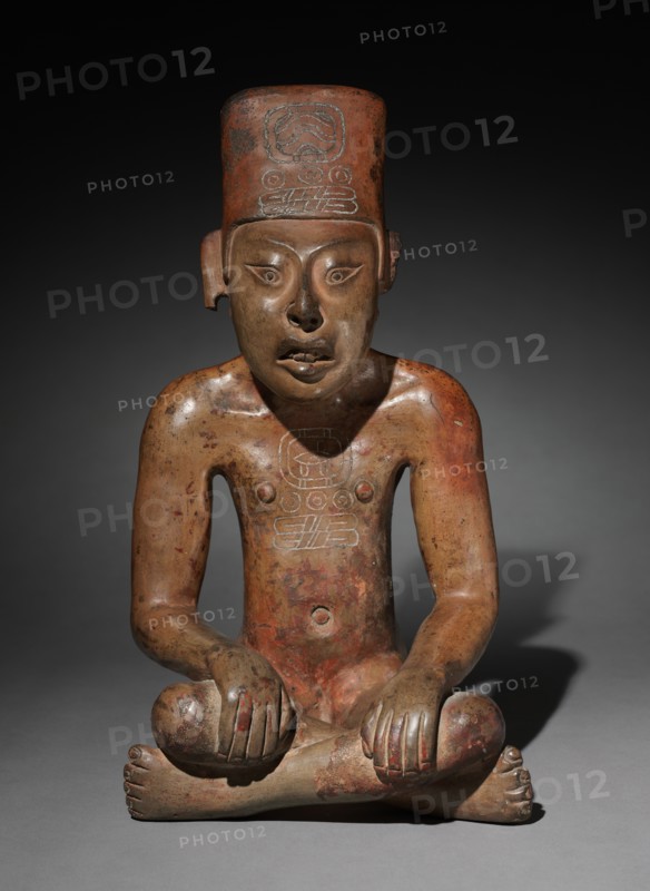 Seated Figure, 300 BC-AD 700. Creator: Unknown.