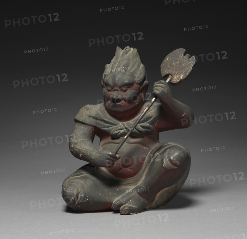 Seated Zenki, 1400s. Creator: Unknown.