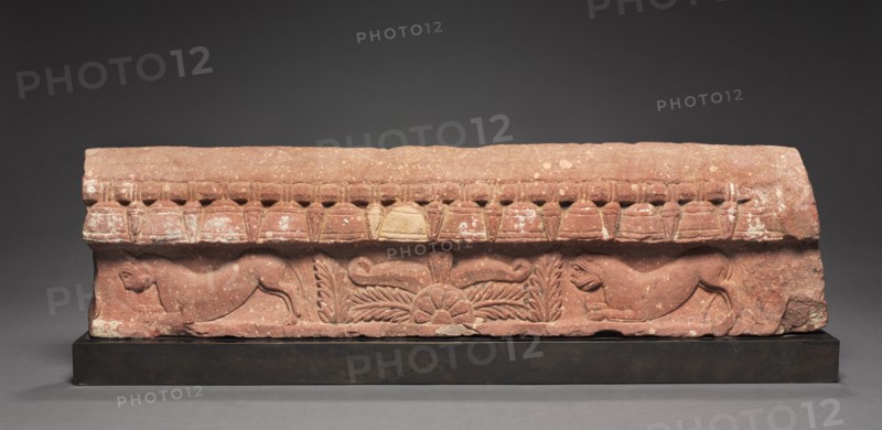 Section of a Coping Rail, 1st century. Creator: Unknown.