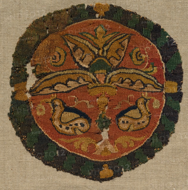 Segmentum from a Tunic, 800s. Creator: Unknown.