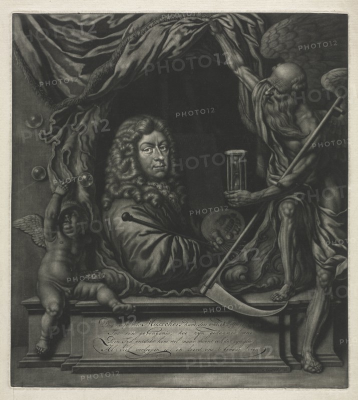 Self-Portrait, 1685. Creator: Michiel van Musscher (Dutch, 1645-1705).