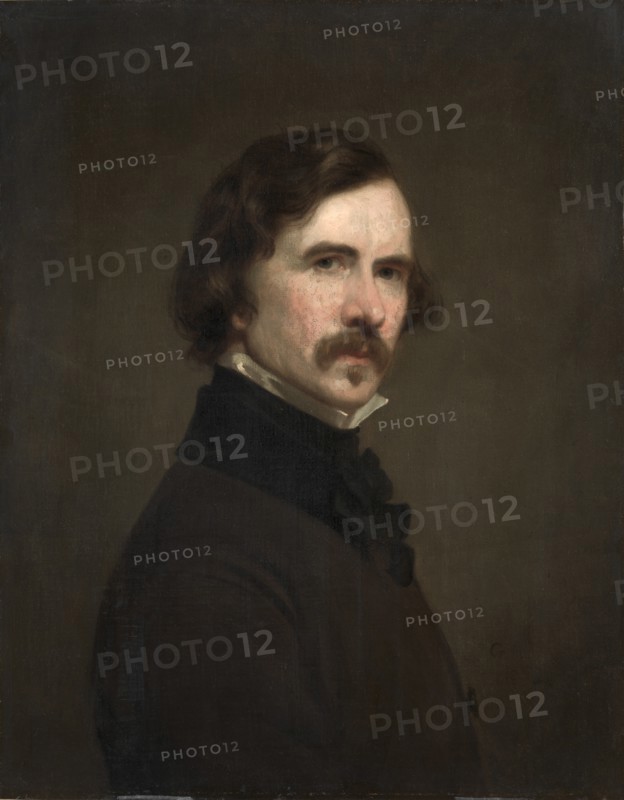 Self-Portrait, 1852. Creator: George Peter Alexander Healy (American, 1813-1894).