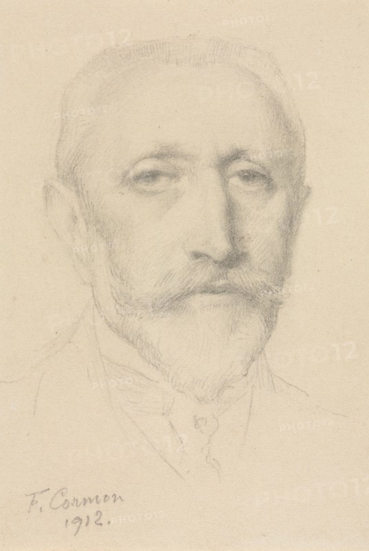 Self-Portrait, 1912. Creator: Fernand Cormon (French, 1845-1924).
