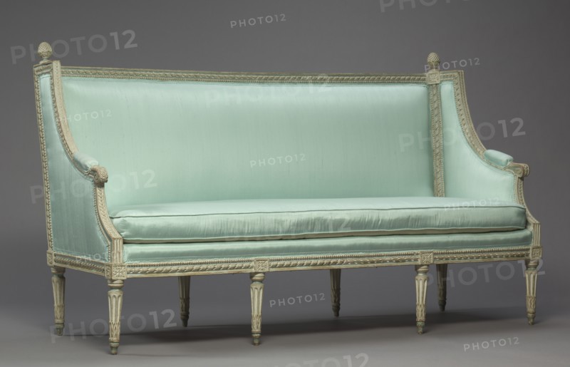 Settee, c. 1780. Creator: Philippe-Joseph Pluvinet (French, 1793).