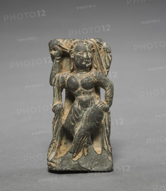 Shalabhanjika (Woman and Tree), 300s-400s. Creator: Unknown.